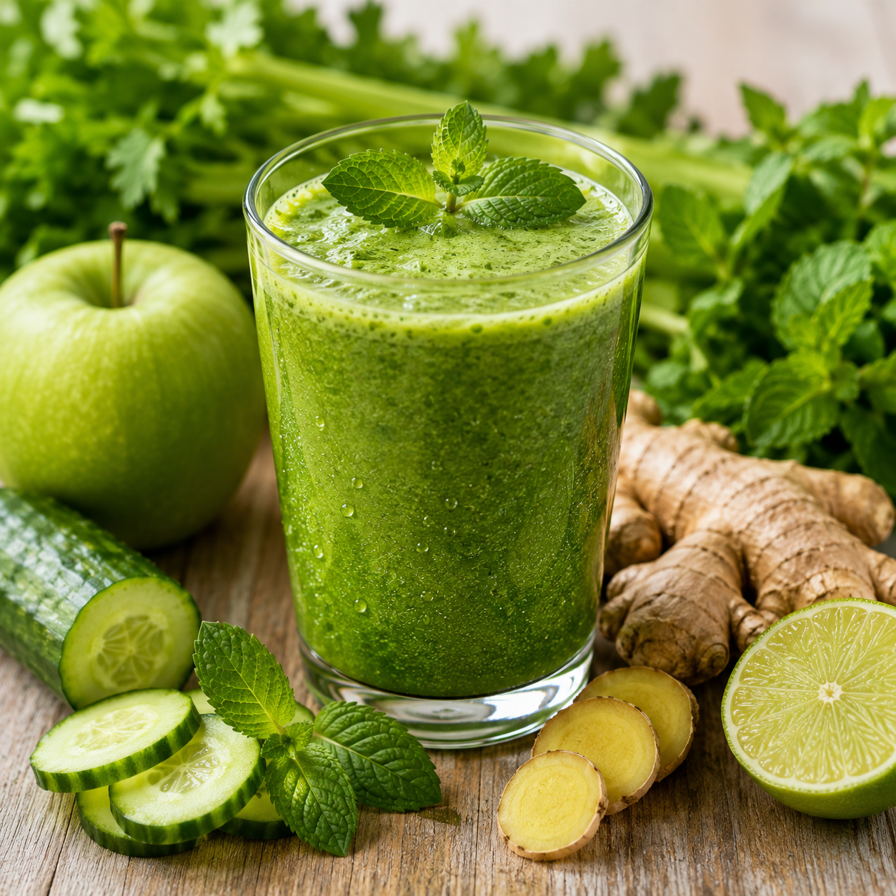 Suco Detox Anti-Inflamatório e Anti-Inchaço